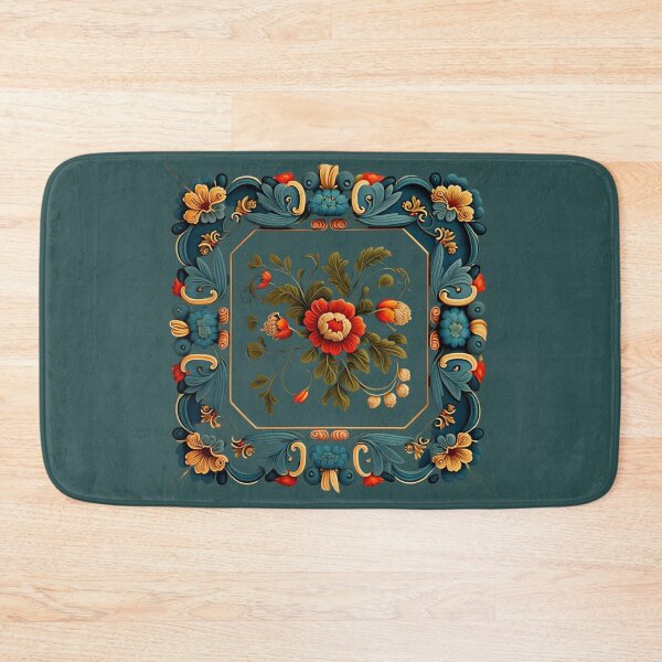 Item preview, Norwegian Blue Telemark Rosemaling designed and sold by bestsalernow.