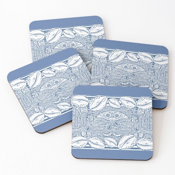 Item preview, Medicine Man Africa Wild Garlic & Cowrie Shells Pale Blue designed and sold by SpiritGifts.
