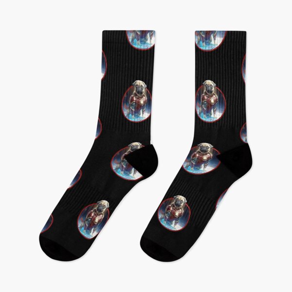 Item preview, Cute pug is Iron Dog Super Hero designed and sold by BrainlabStudios.