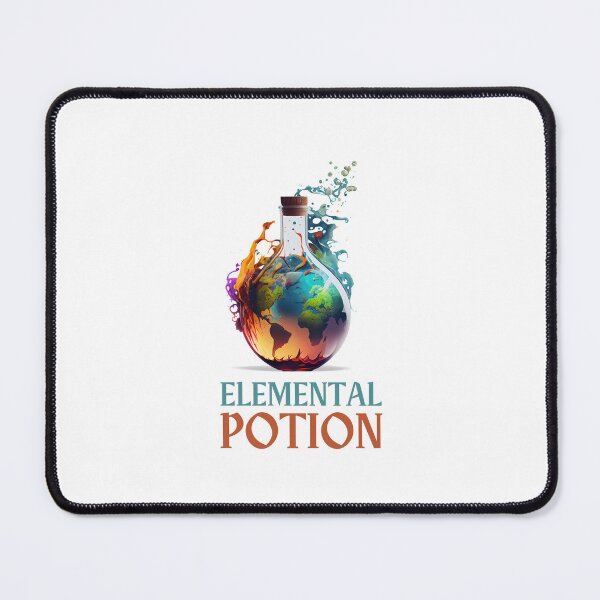 Item preview, Magic Elemental Potion Bottle designed and sold by FiveIntentions.