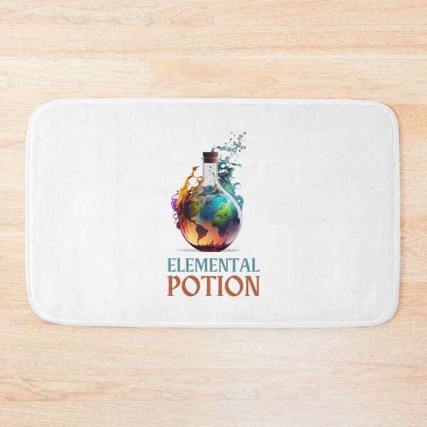 Item preview, Magic Elemental Potion Bottle designed and sold by FiveIntentions.