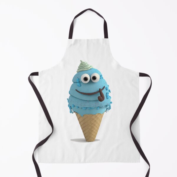 Item preview, slurpy light blue ice cream character designed and sold by Ladidia.