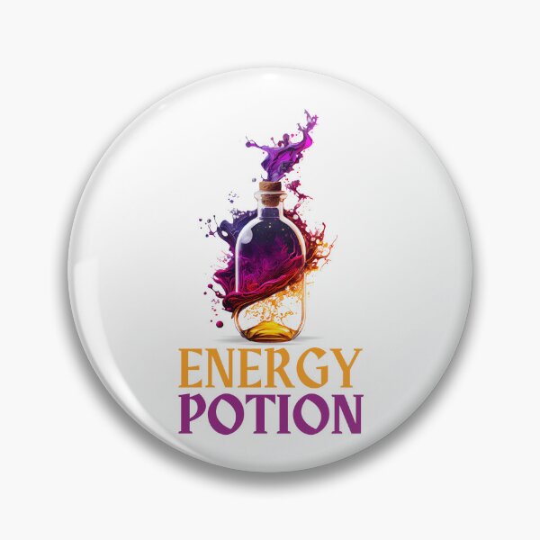 Item preview, Magic Energy Potion Bottle designed and sold by FiveIntentions.
