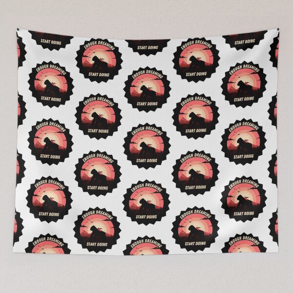 Item preview, Gorilla - Enough Dreaming Start Doing   designed and sold by Wezzio1.