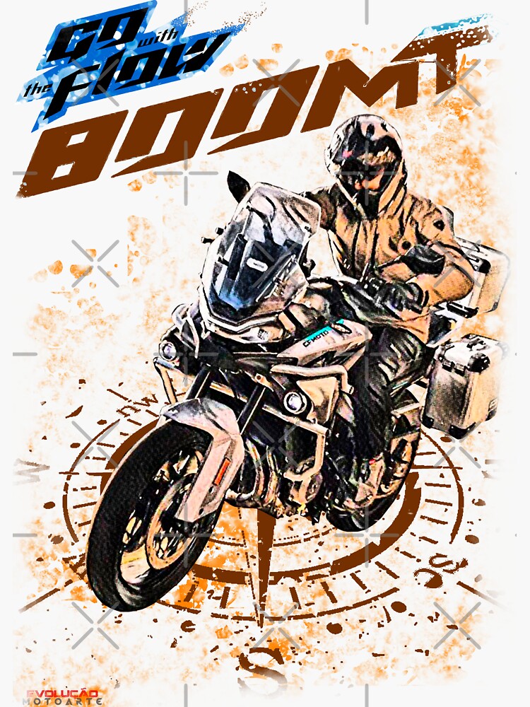 CFMoto 800 MT Touring Rider Sticker for Sale by Evomotoarte