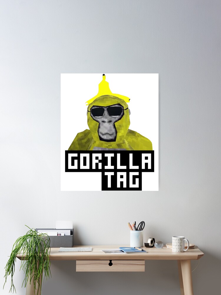 Gorilla Tag Monkey Banana Peel Gorilla Monke Gorilla Tag PFP Maker by  POLKART | Kids T-Shirt