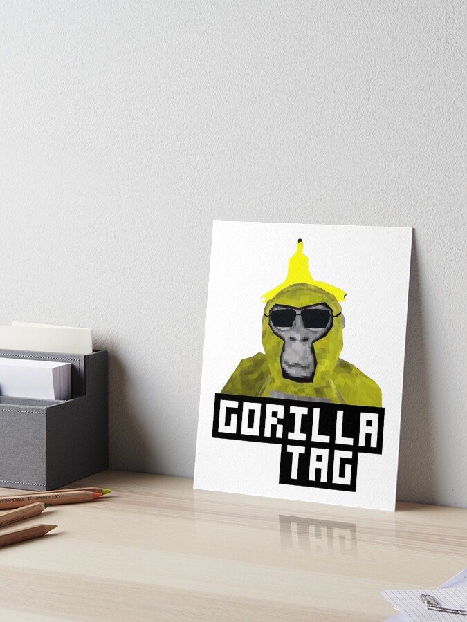 Gorilla Tag Monkey Banana Peel Gorilla Monke Gorilla Tag PFP Maker by  POLKART | Kids T-Shirt