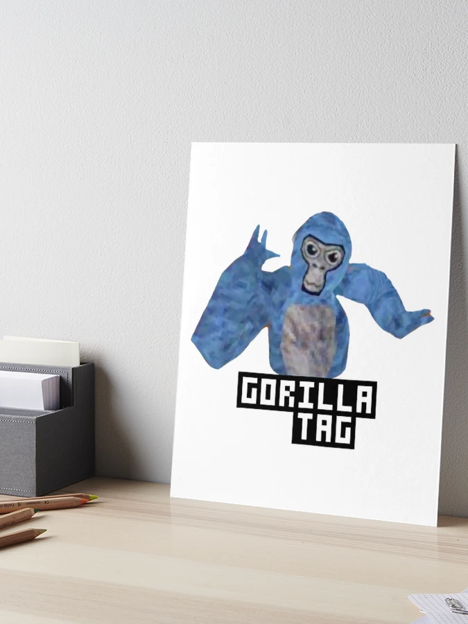 Gorilla Tag Monkey Blue Gorilla by POLKART 