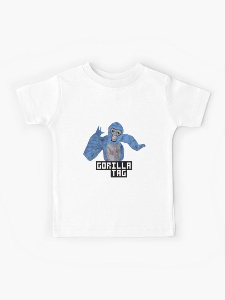 Gorilla Tag Monkey Blue Gorilla by POLKART  Kids T-Shirt for Sale