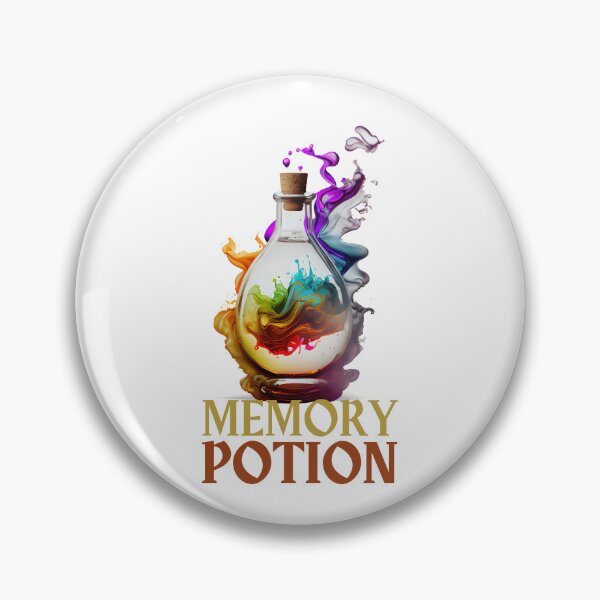 Item preview, Magic Memory Potion Bottle designed and sold by FiveIntentions.