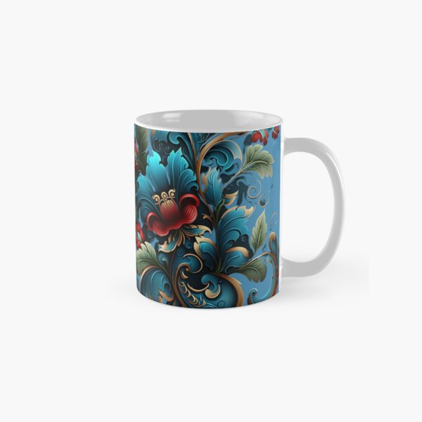 Item preview, Norwegian Blue Telemark Rosemaling designed and sold by bestsalernow.