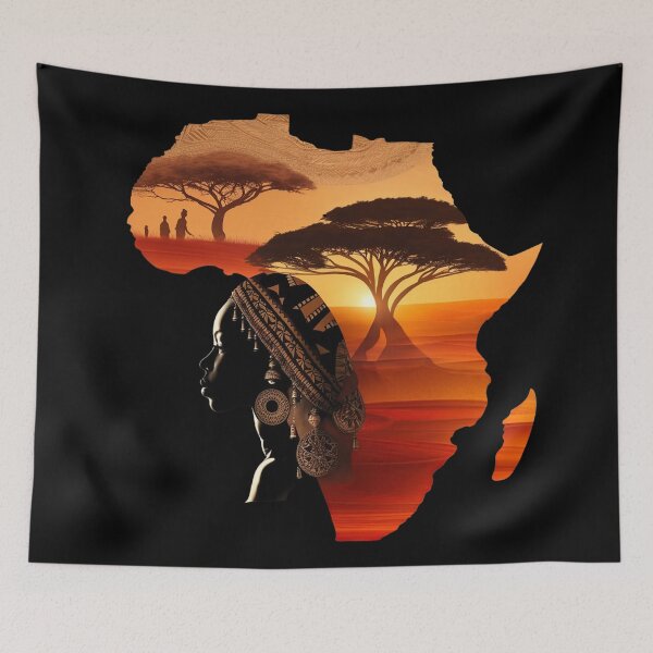Item preview, aboriginal african savannah designed and sold by Micapox.