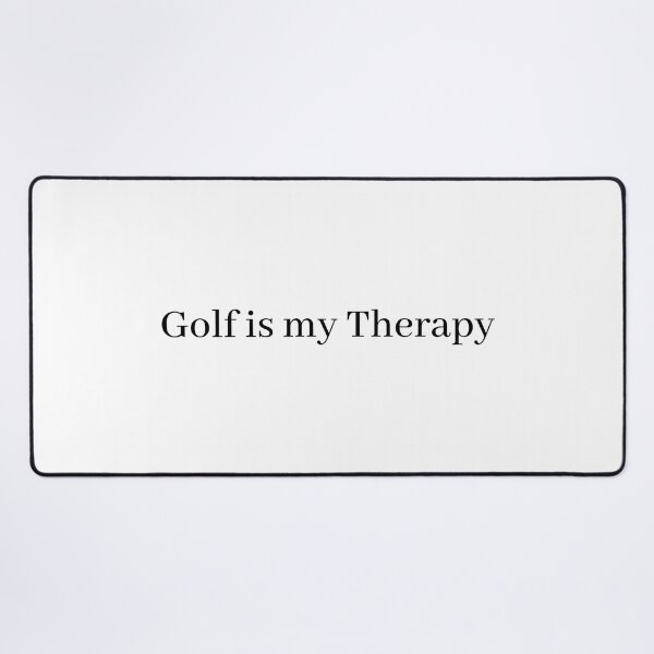 Artikelvorschau, Golf ist meine Therapie entworfen und verkauft von tombedlam.
