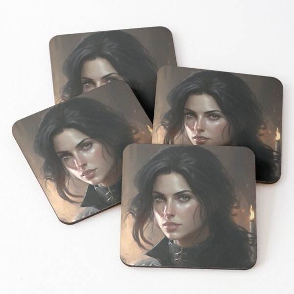 Item preview, ilustración inspirada en Yennefer de Vengerberg designed and sold by Haldor-Hawke.