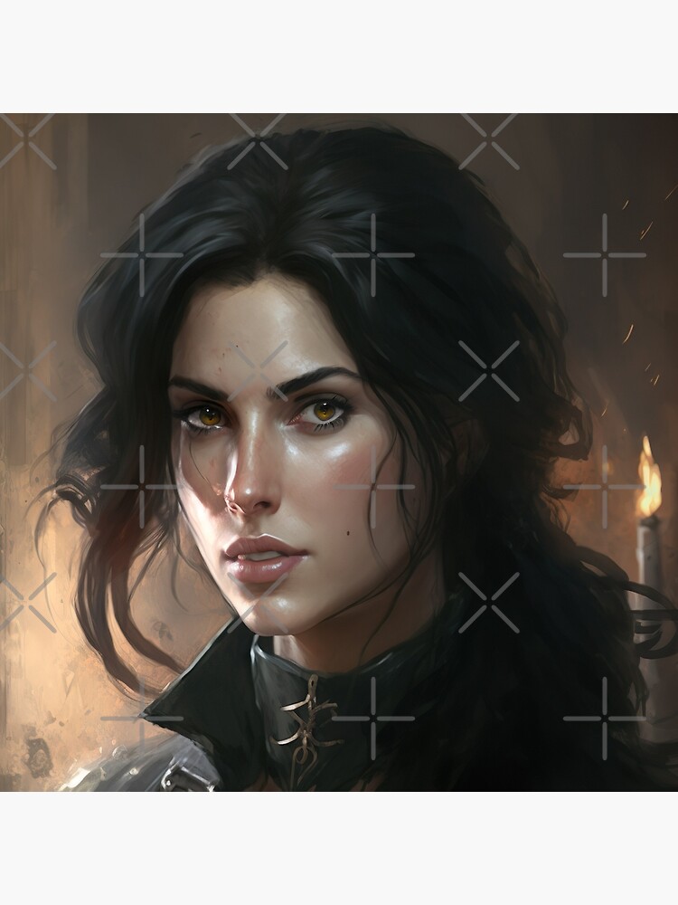 Yennefer de vengerberg Art Print by Haldor-Hawke