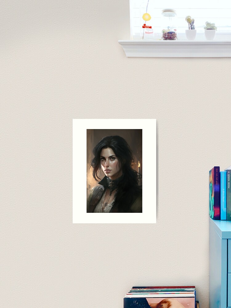 Yennefer de vengerberg Art Print by Haldor-Hawke