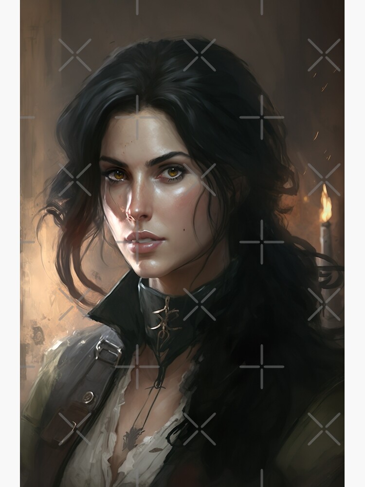 Yennefer de vengerberg Art Print by Haldor-Hawke