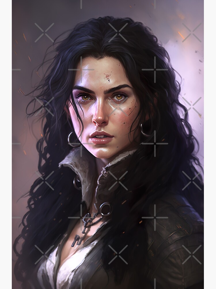 Yennefer de vengerberg Art Print by Haldor-Hawke