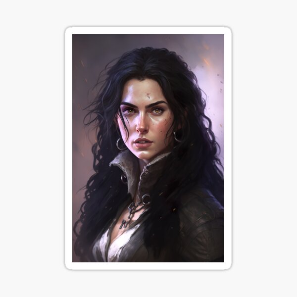 Yennefer de vengerberg Art Print by Haldor-Hawke