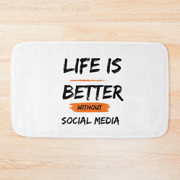 Item preview, Taking A Break From Social Media Message designed and sold by Tamas Das.