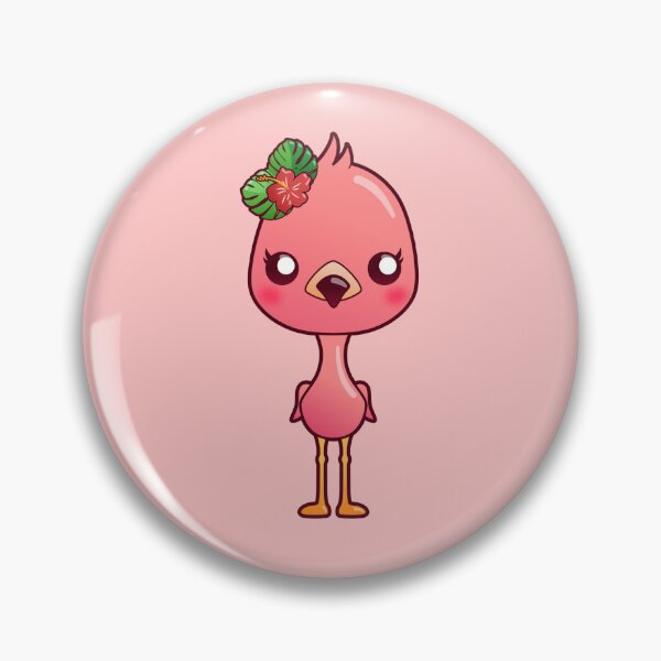 Item preview, Kawaii Summer Flamingo - Cute Tropical Vibes designed and sold by Gay-Koala.