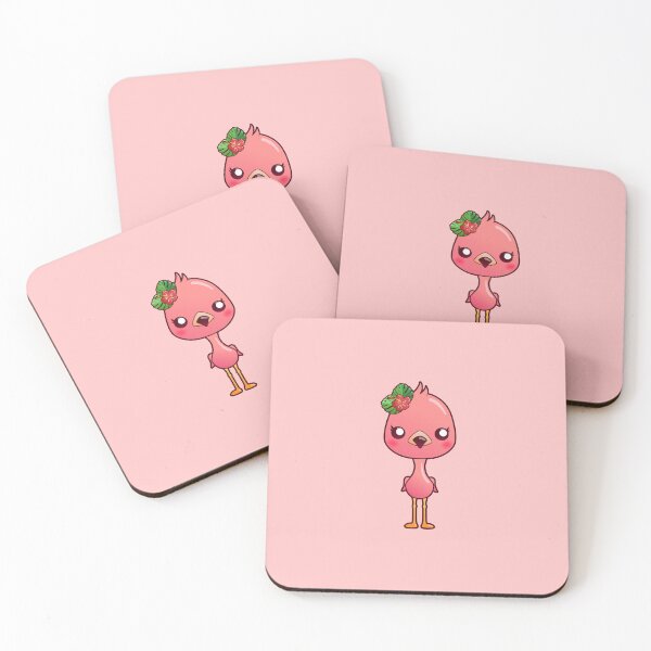 Item preview, Kawaii Summer Flamingo - Cute Tropical Vibes designed and sold by Gay-Koala.