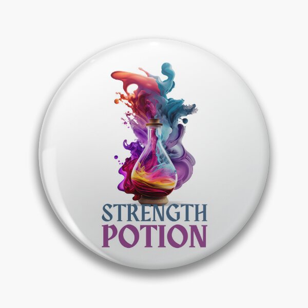 Item preview, Magic Strength Potion Bottle designed and sold by FiveIntentions.