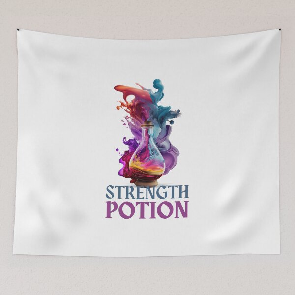 Item preview, Magic Strength Potion Bottle designed and sold by FiveIntentions.