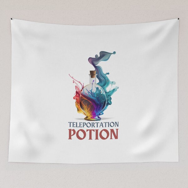 Item preview, Magic Teleportation Potion Bottle designed and sold by FiveIntentions.