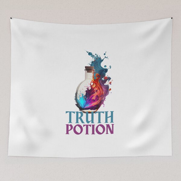 Item preview, Magic Truth Potion Bottle designed and sold by FiveIntentions.