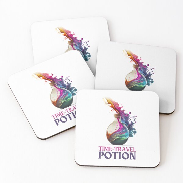 Aperçu de l'œuvre Bouteille de potion magique de voyage dans le temps créée et vendue par FiveIntentions.