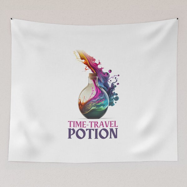 Item preview, Magic Time-travel Potion Bottle designed and sold by FiveIntentions.