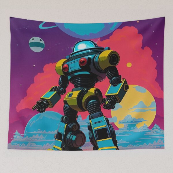Item preview, Super robot  designed and sold by Kunika Singh.