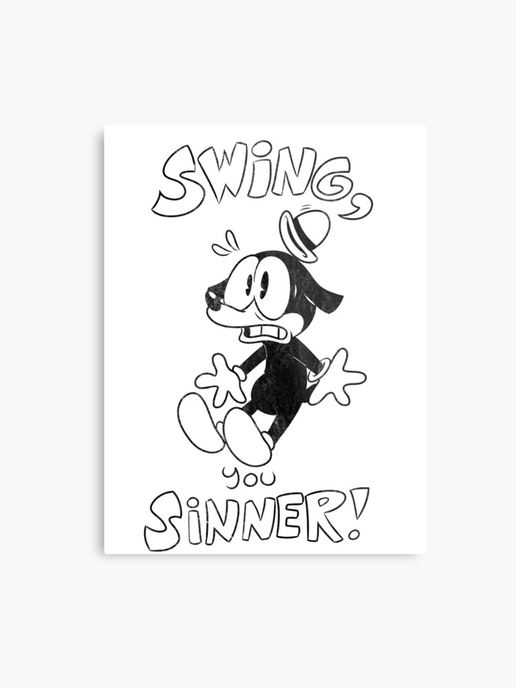 Swing You Sinners Metal Print