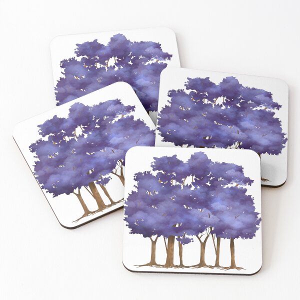 Item preview, Purple Jacarandas Watercolor designed and sold by Victoria Lehnard.