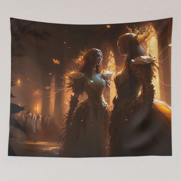 Item preview, Enchanted Romance: The Fairest Maidens and Bravest Knights Dancing to Love's Tune designed and sold by oanaunciuleanu.