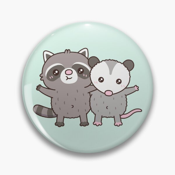 Item preview, Lindas mejores amigas de mapache y zarigüeya designed and sold by rustydoodle.