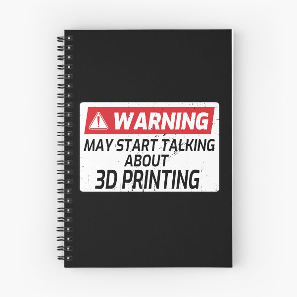 Item preview,  3D Artist - 3D printing Lovers Warning sign designed and sold by jojosign.