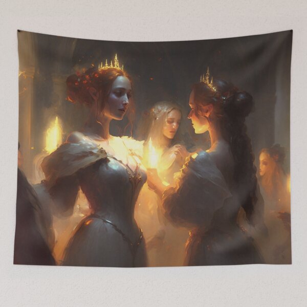 Item preview, Enchanted Romance: The Fairest Maidens and Bravest Knights Dancing to Love's Tune designed and sold by oanaunciuleanu.
