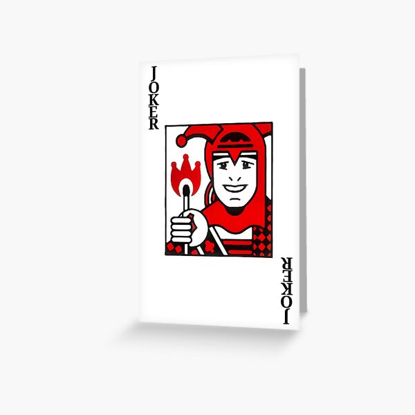 Artikel-Vorschau von Joker Streichholzschachtel Art.-Nr, designt und verkauft von Corinne Alexa Jackson.