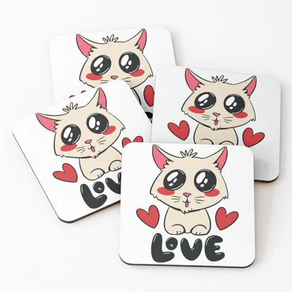 Item preview, Cute cat with the caption designed and sold by AdinaNevill.