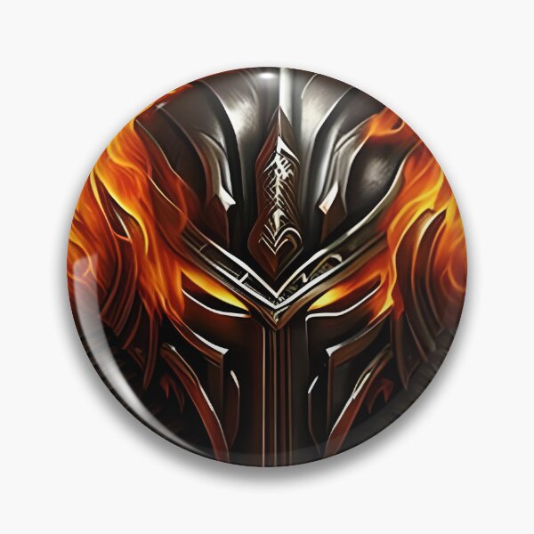 Item preview, Spartan Strong Mask On Fire designed and sold by masphie.
