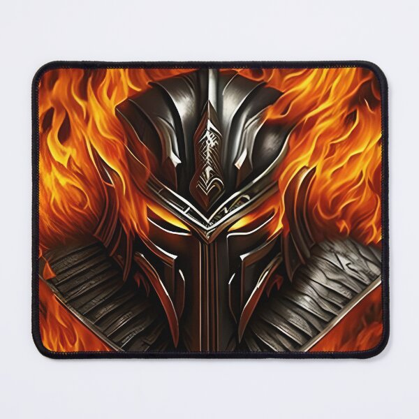 Item preview, Spartan Strong Mask On Fire designed and sold by masphie.