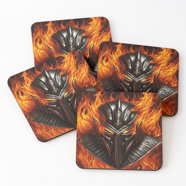 Item preview, Spartan Strong Mask On Fire designed and sold by masphie.