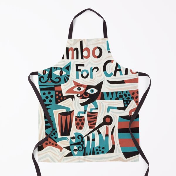 Item preview, Mambo for Cats Mid Century Record Sleeve designed and sold by Jeanne-clarry.
