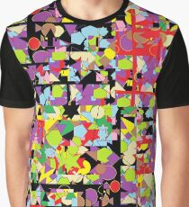 Motley Abstract Pattern Graphic T-Shirt