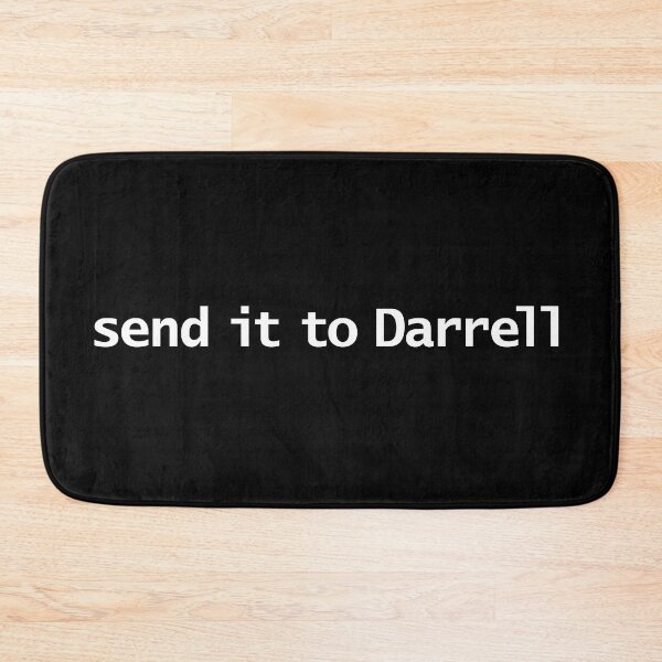 Item preview, Send It To Darrell Funny Memes Typography designed and sold by ellenhenry.