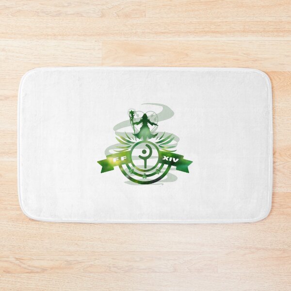 Item preview, FFXIV White Mage - Liturgy of the Bell (Green) designed and sold by Hyulia.