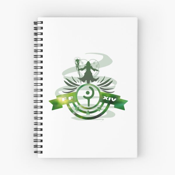 Item preview, FFXIV White Mage - Liturgy of the Bell (Green & Grey) designed and sold by Hyulia.