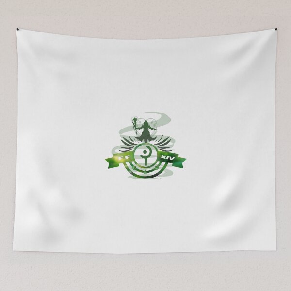 Item preview, FFXIV White Mage - Liturgy of the Bell (Green & Grey) designed and sold by Hyulia.